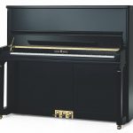 Schimmel Black Upright Piano