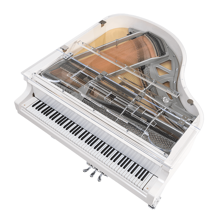 Aire™ Transparent Baby Grand Piano Draft