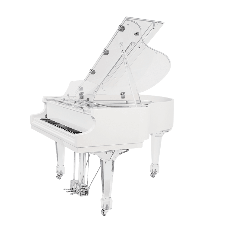 Aire™ Transparent Baby Grand Piano Draft