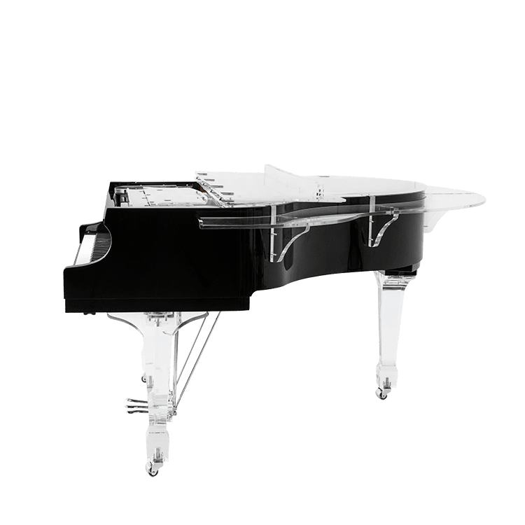 Aire™ Transparent Baby Grand Piano Draft