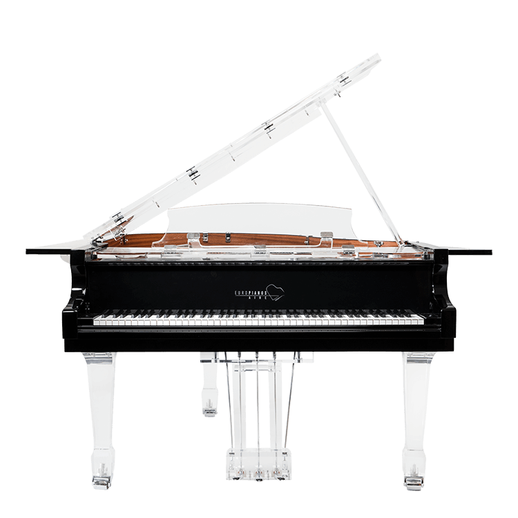 Aire™ Transparent Baby Grand Piano Draft