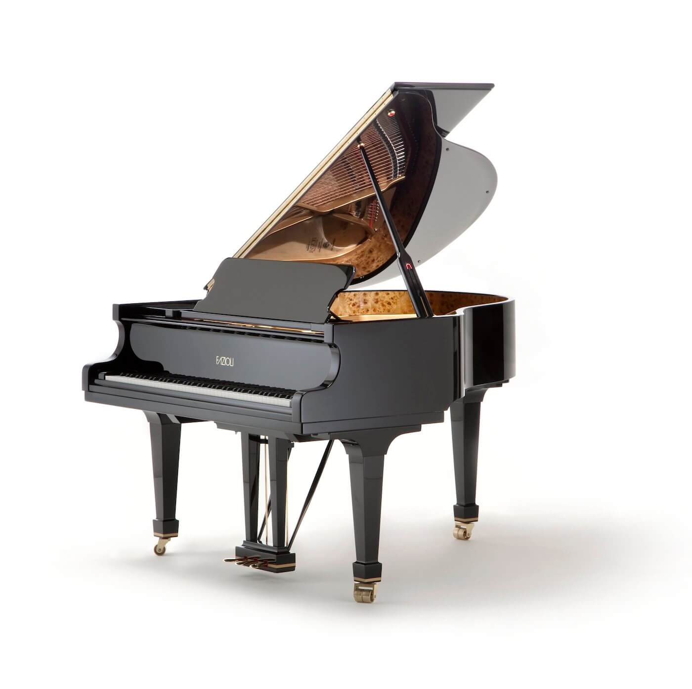 small Fazioli baby grand piano