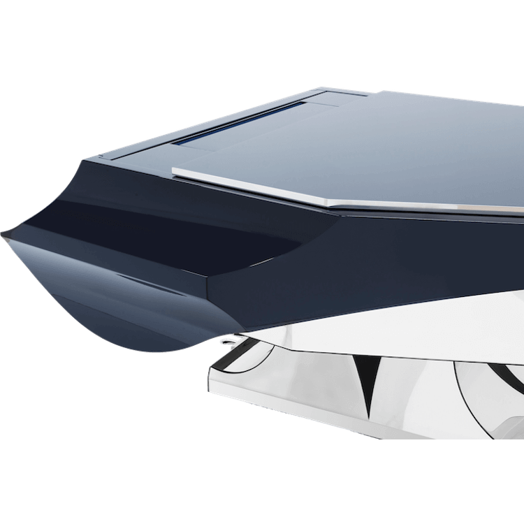Fazioli Aria Piano with metal trim