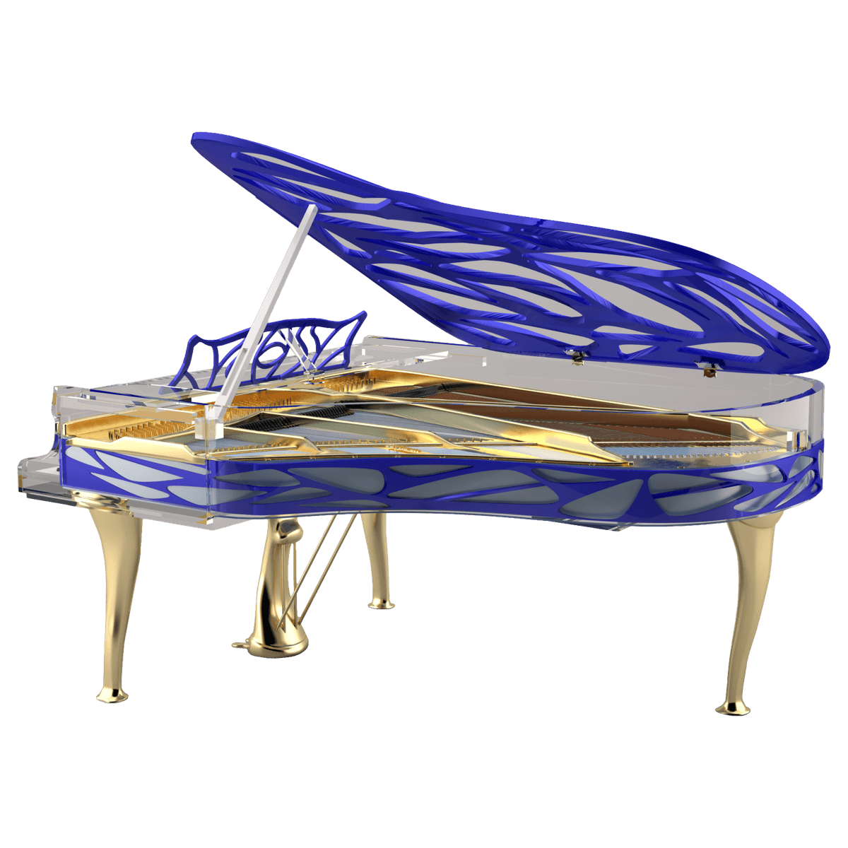 Hive Xtravaganza - Royal Blue with Gold