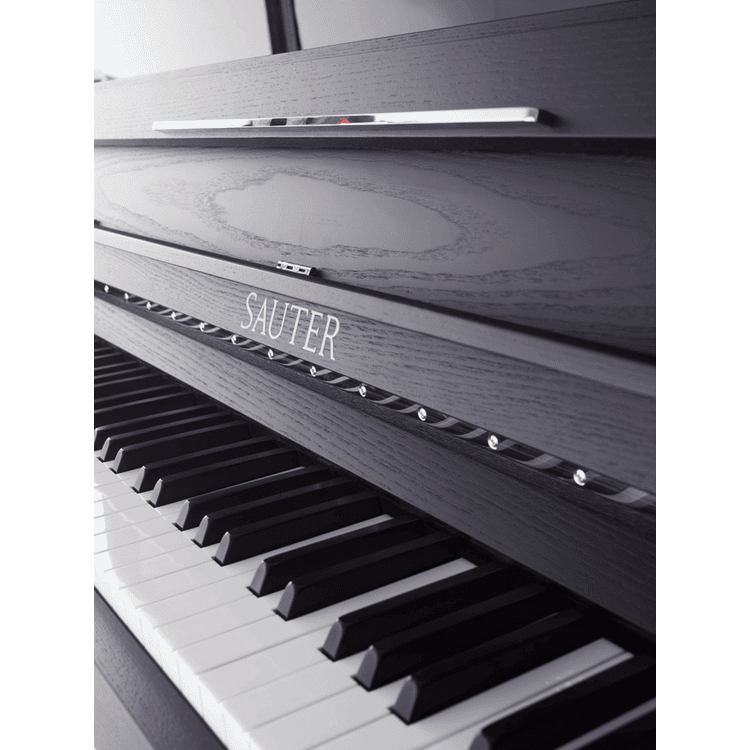 Sauter upright piano with Matt fallboard