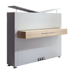 Sauter Pure White Upright Piano