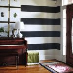 small Upright Piano in hallway