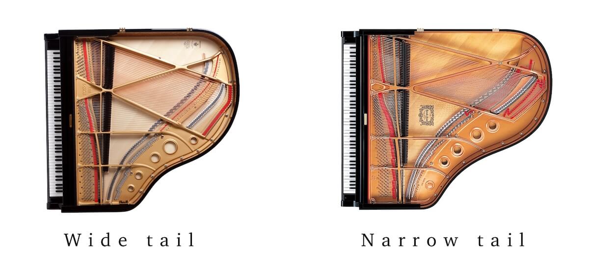 Grand Piano Sizes Chart