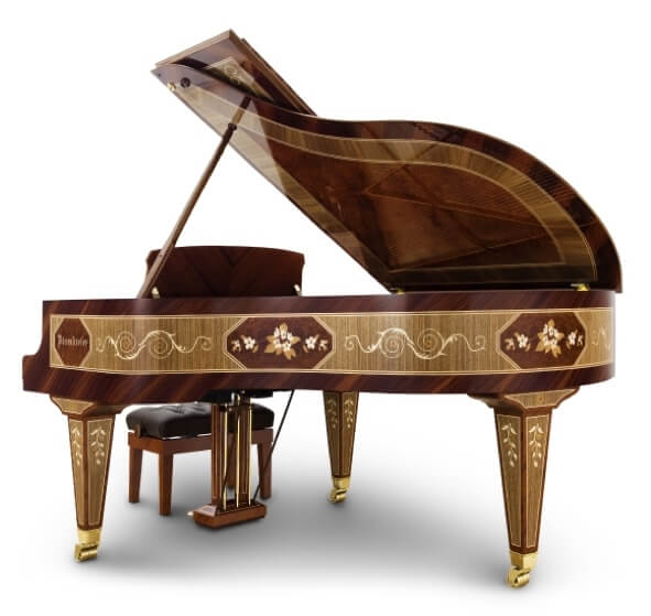 The Bosendorfer Artisan inlaid grand piano