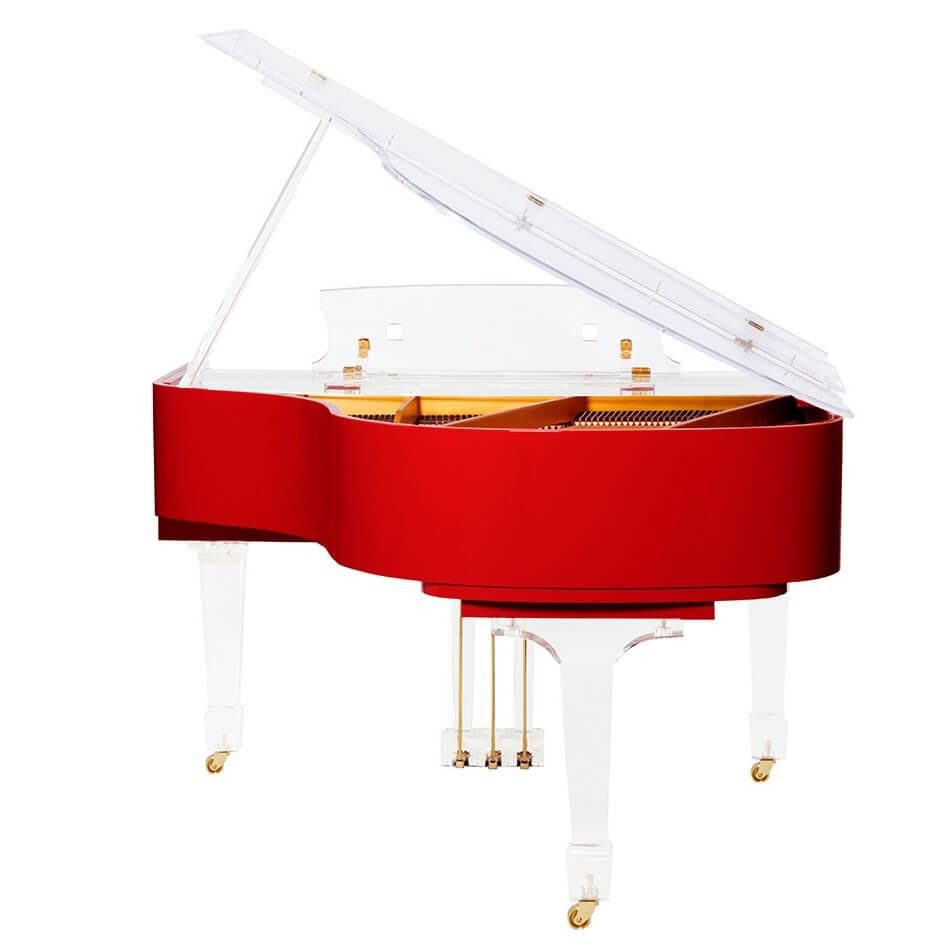 Aire™ Transparent Baby Grand Piano Draft