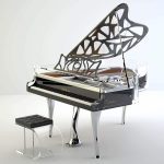 Bluthner Hive Elegance baby grand piano 1