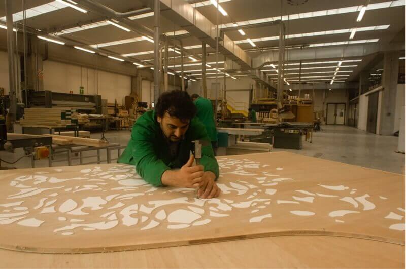 Fazioli Factory in Italy