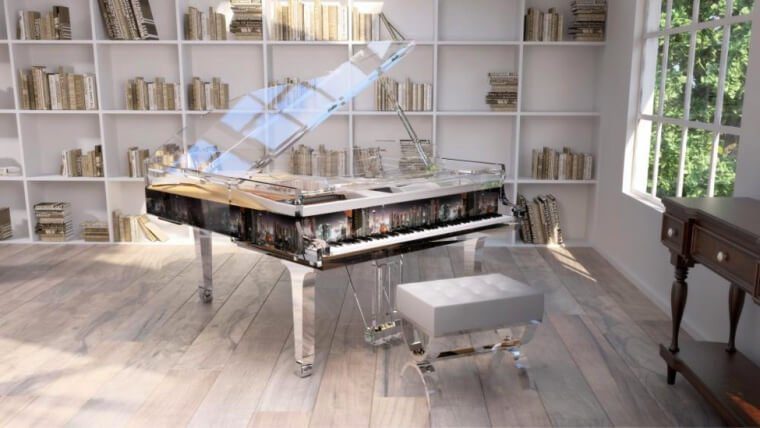 A Clear Choice – Transparent Pianos