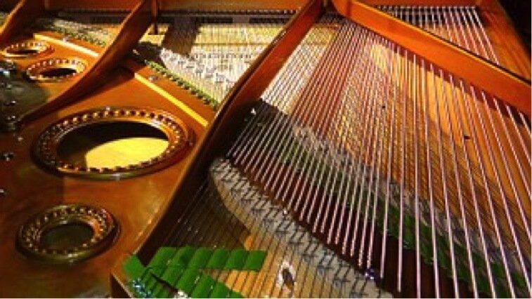 How a Grand Piano Works