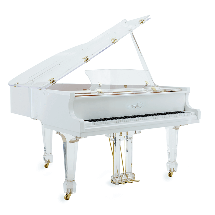 Aire™ Transparent Baby Grand Piano Draft