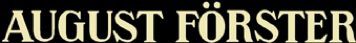 August Forster Pianos August Forster Pianos