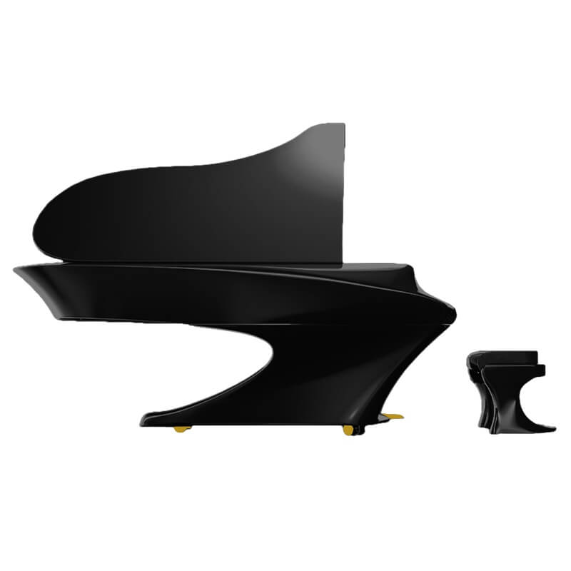 High Tech Boganyi Piano Carbon Fiber Piano Euro Pianos
