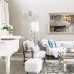 white baby grand in a white room