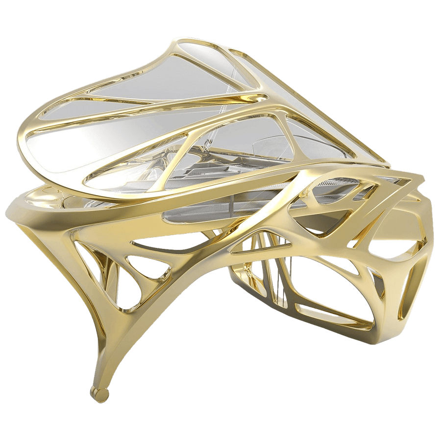 Bluthner Lucid EXO modern transparent piano_2