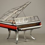 Bluthner Lucid PH red & silver