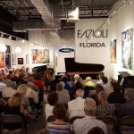 Concerts at Euro Pianos Naples on a Fazioli piano