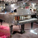 Liberace's Baldwin crystal piano