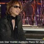 Rock star Yoshiki auctions a piano