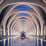 The Butterfly tower - swimming pool