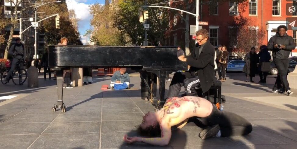 The Crazy Piano Man Of Washington Square
