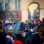 Piano concert at Washington Square
